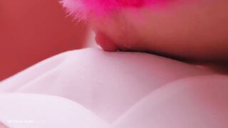 Pretty Gorgeous blonde girl Ivi Rein getting horny and fucking her boyfriend