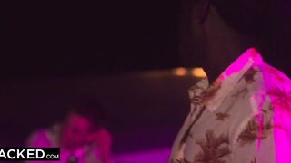 Sexy Shy Talia seduces her longtime crush on holiday