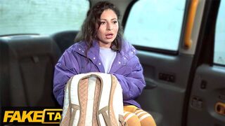 Fake Taxi MILF offers her SHAVEN pussy to pay for her ride
