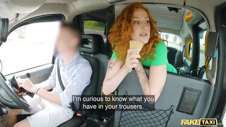 Fake Taxi Stunning Redhead with a perfect body has hard fast sex in a taxi