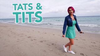 Sexy - Big Tit Tattoo Babe With Pink Hair, Anna Bell Peaks, Fucked By Her Fan