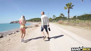 Sexy - It's Time For Wild Public Sex With Slutty Blonde Babe Angie Lynx And Potro De Bilbao