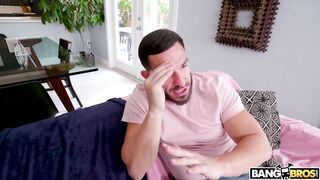 Sexy - Big Tit Cream Pie BTS With Busty Blonde MILF Robbin Banx