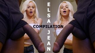 Sexy - Teen Elsa Jean Compilation: Petite Girl Stuffed With Big Cocks!