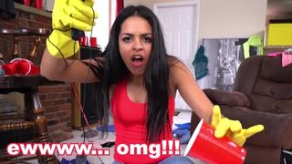 Sexy - Latin Housekeeper Vienna Black Accepts My Indecent Proposal