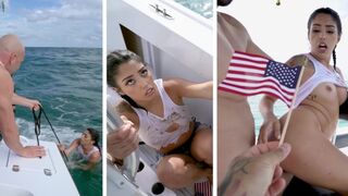 Sexy - Cuban Hottie, Vanessa Sky, Gets Rescued At Sea By Jmac