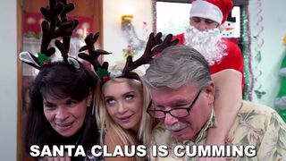 Sexy - Blonde And Naughty Santa Christmas Special With Anastasia Knight