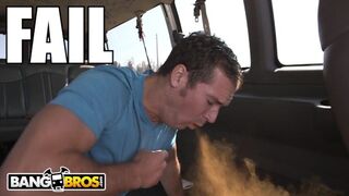 Sexy - Sean Lawless Cinnamon Challenge FAIL On The Bang Bus