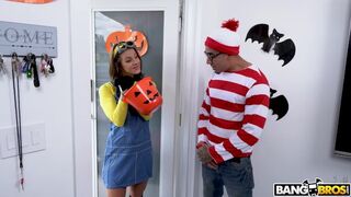 Sexy - Teen Evelyn Stone Gets A Halloween Treat From Bruno
