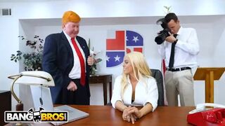 Sexy - Luna Star Gets Grabbed By The Pussy At The White House!