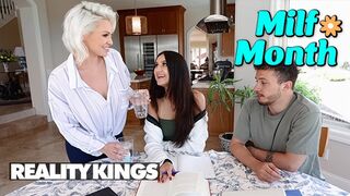 Real Sexy - Charli Phoenix Comforts Her Stepson's Gf Eliza Ibarra Before They Have A Threesome