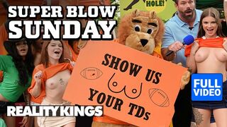 Real Sexy - College Girls Sky Wonderland & Katerina Deville Are Huge Football Fans & Dick Lovers