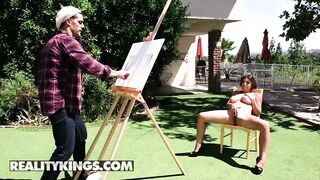 Real Sexy - Big Dicked Artist Finds His Next Masterpiece Ella Knox & Pounds Her With Passion