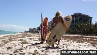 Real Sexy - We Live Together - Babes In Bikinis - Brandi Bae , Kenzie R