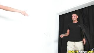 Real Sexy - Becky sucks cock for cash