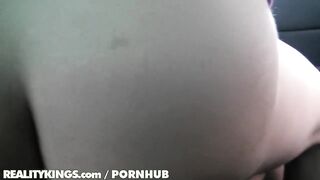 Real Sexy - Jenna Monroe sucks dick in the car