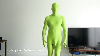 Esluna Fucks A Green Robot For Halloween - Lust