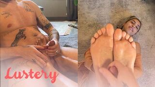 POV Footjob From Exotic Amateur - Lust