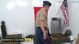 Big TITS in uniform - Margo & Mick Blue - Two Boob Salute