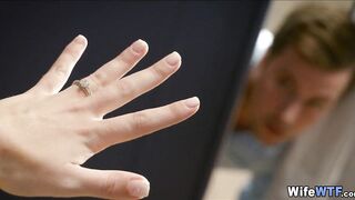 Blonde Cougar Craving that Young Cock