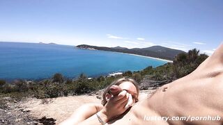 Adventurous Italian Couple Fuck By A Gorgeous Bay