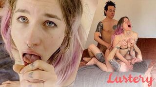 Fantastic Amateur Hipster MMF Threesome - Lust