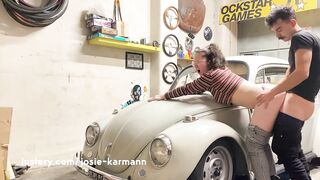 Cute Amateurs Fucking In The Garage - Lust