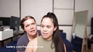 Scissoring Amateur Lesbians Share A Vibrator - Lust