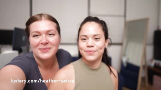 Scissoring Amateur Lesbians Share A Vibrator - Lust