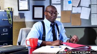 Attractive detective wants a black dick
