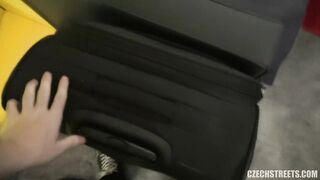 Czech Streets – Pregnant Lady in Distress