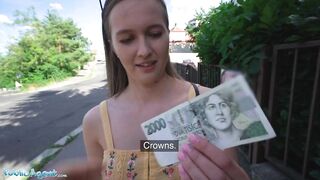 Public Sex – Stacy Cruz Flashes Her Perfect Tits for Cash