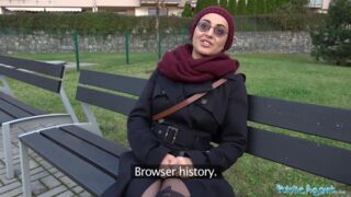 Public Sex Afghan beauty pays to fuck a big cock