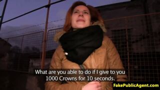 Pickedup ginger plowed by fake agent