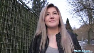 Public Sex Cute Russian loves sex for cash