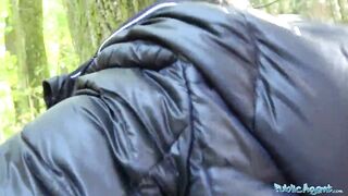 Public Sex Tight busty minx Czech pussy fucked doggystyle