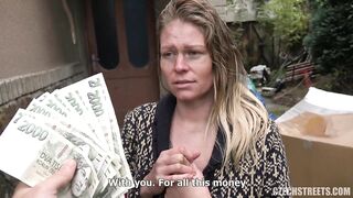 Czech Streets – Food Porn Orgy with 28wk's Pregnant!