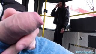 Public Sex Hot creampie climax after outdoor steamy sex