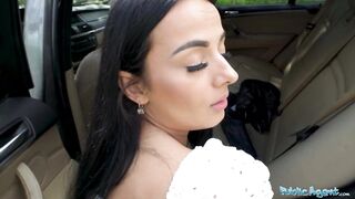 Public Sex Shes a sexy hitchhiker with great tits and ass with appitite for cock