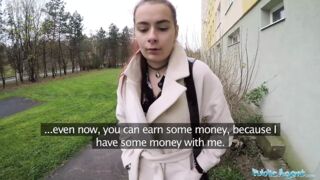 Public Sex Stairwell sex with Russian student