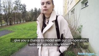 Public Sex Stairwell sex with Russian student