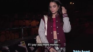 Public Sex Hot French Model is more than happy to get fucked by a stranger in public
