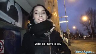 Public Sex Hot Czech car fuck after public blowjob