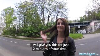 Public Sex Cowgirl riding in outdoors fuck