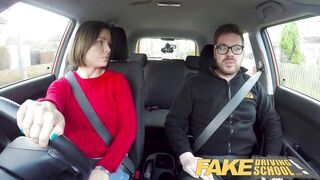 Hot Driving School Jealous learner wants hard fucking