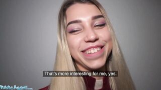 Public Sex Elena Vedem Gets Deepthroat Blowjob Exam
