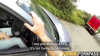 Cute blonde Xena with big sexy ass railed deep by cop