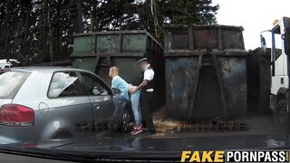 Cute blonde Xena with big sexy ass railed deep by cop