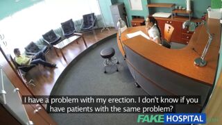HotHospital Sexy nurse heals patient with hard office sex