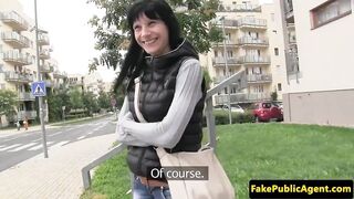 Euro amateur riding a strangers hard cock